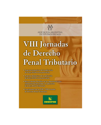 VIII JORNADAS DE DERECHO PENAL TRIBUTARIO